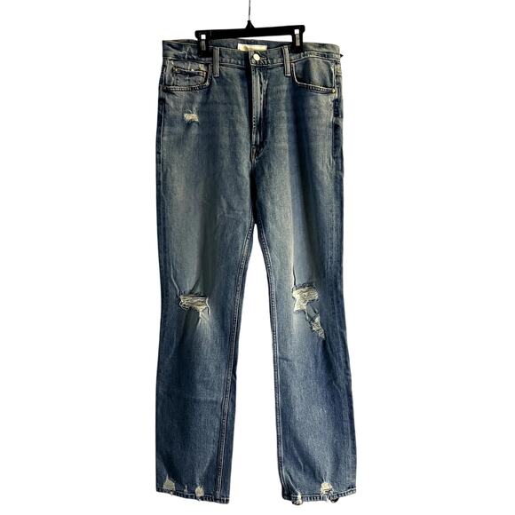 mother high waisted rider skimp the confession jeans size 32 New - Picture 4 of 9